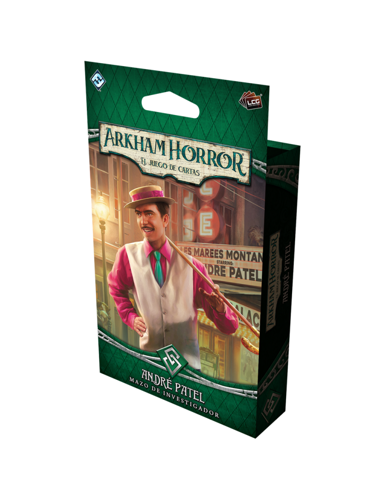 RESERVA ARKHAM HORROR LCG MAZO DE INVESTIGADOR ANDRE PATEL